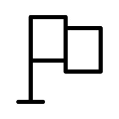 Goal Icon Vector Symbol Design Illustration