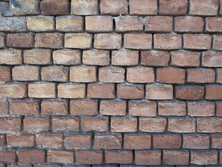 red brick wall background