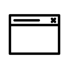 Windows Icon Vector Symbol Design Illustration