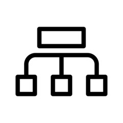 Management Icon Vector Symbol Design Illustration