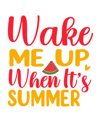 Summer SVG T-shirt Design