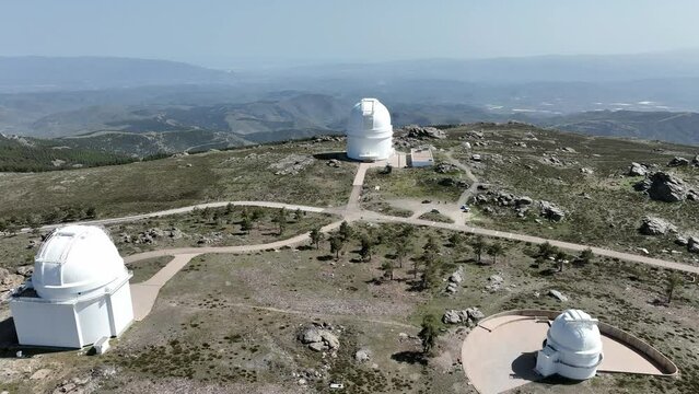 observatorio del Calar alto en la provincia de Almer&iacute;a, Espa&ntilde;a