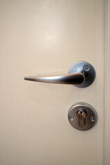 door handles in an office building