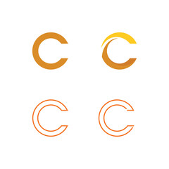 C Letter Logo Template