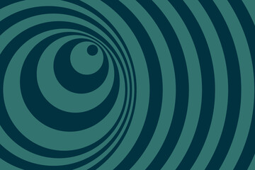 Hypnotic dynamic rotates spiral background. Vintage optical illusion art illustration