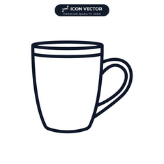 mug icon symbol template for graphic and web design collection logo vector illustration