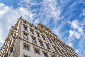 Obraz premium city in germany augsburg, beautiful street view