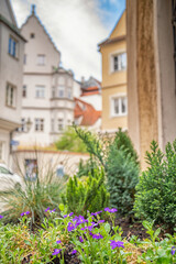 beautiful view of the old city of germany, ingolstadt