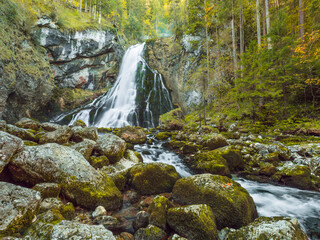 Gollinger Wasserfall - waterfall Golling Austria
