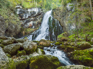 Gollinger Wasserfall - waterfall Golling Austria