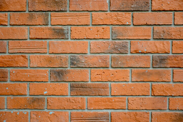 red brick wall
