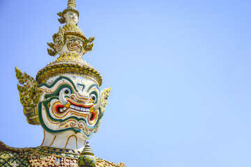 Fototapeta na wymiar thai style statue