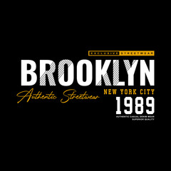 brooklyn denim streetwear t-shirt and apparel