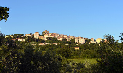 Fototapeta na wymiar landscape Manciano Grosseto Tuscany Italy