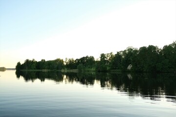 Nature view in Koknese near the Daugava