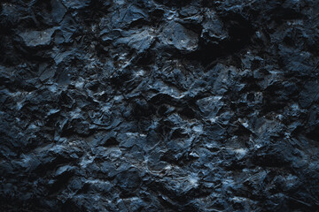 Grunge Rough structure. Black texture. Stone background. Dark marble. Rock texture. Rock surface with cracks. Rock pile. Paint spots wall. Abstract texture.