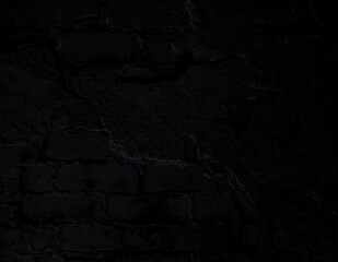 Dark brick. Black texture. Stone background. Dark marble. Rock texture. Rock surface with cracks. Rock pile. Paint spots wall. Grunge Rough structure. Abstract texture.