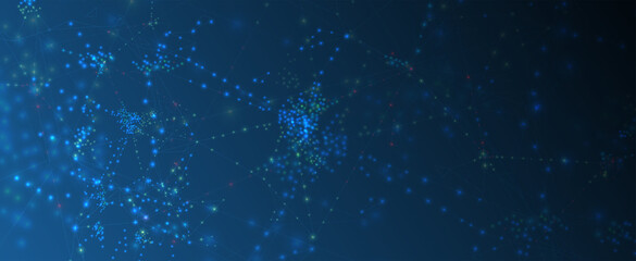 Conceptual technology illustration of artificial intelligence