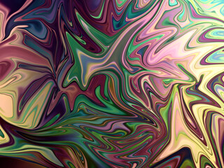 Fototapeta premium PUSH AND PULL warped distorted muted colors