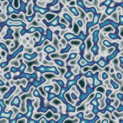 White blue cell, abstract background with waves