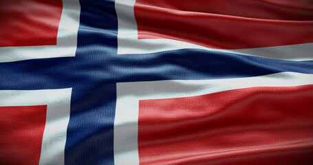 Norway national flag background illustration. Symbol of country