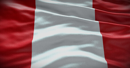 Peru national flag background illustration. Symbol of country