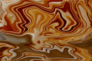 Colorful Liquid Background desing, Fluid painting abstract texture,aet technique, red and yellow background