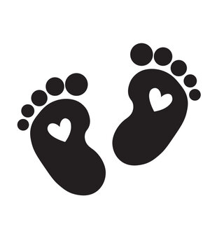 baby feet svg, baby svg, baby footprint svg, baby foot svg, newborn svg, monogram svg. split name frame svg, baby feet monogram name frame
