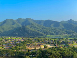 Fototapeta na wymiar Scenery of Andong, South Korea