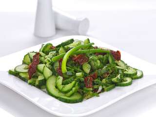 refreshing cucumber salad - 510064304