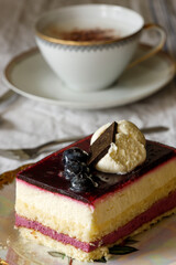 blueberry cake
