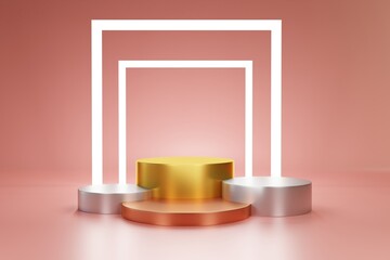 The base for presenting the product in a beautiful and promotional manner.