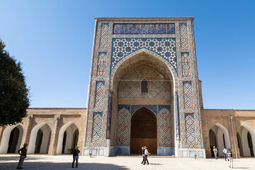 View of the Kuk-Gumbaz Mosque. Shakhrisabz. Uzbekistan