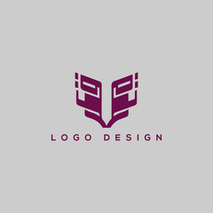 logo for company 
concept creative logo Creative Initials Qatar IT 