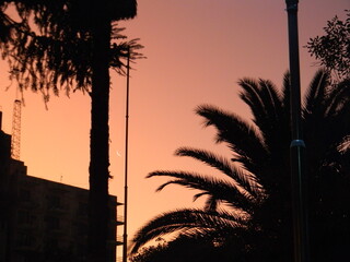 hermoso atardecer en san fernando del valle de catamarca(argentina)..