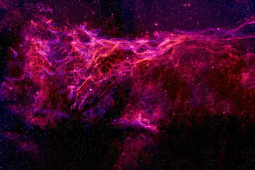 Beautiful bright galaxy. Elements of this image furnished by NASA