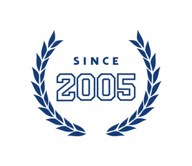 Since 2005 emblem