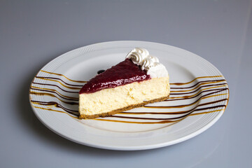 Piece of cheesecake