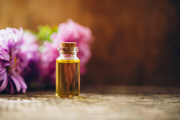 essential oil and lavender