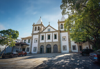 Fototapeta na wymiar Monastery of Saint Benedict (Mosteiro de Sao Bento) Church - Rio de Janeiro, Brazil
