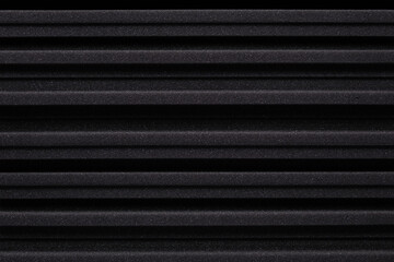 Acoustic foam wall background texture. Sound isolation material for soundproof in studio