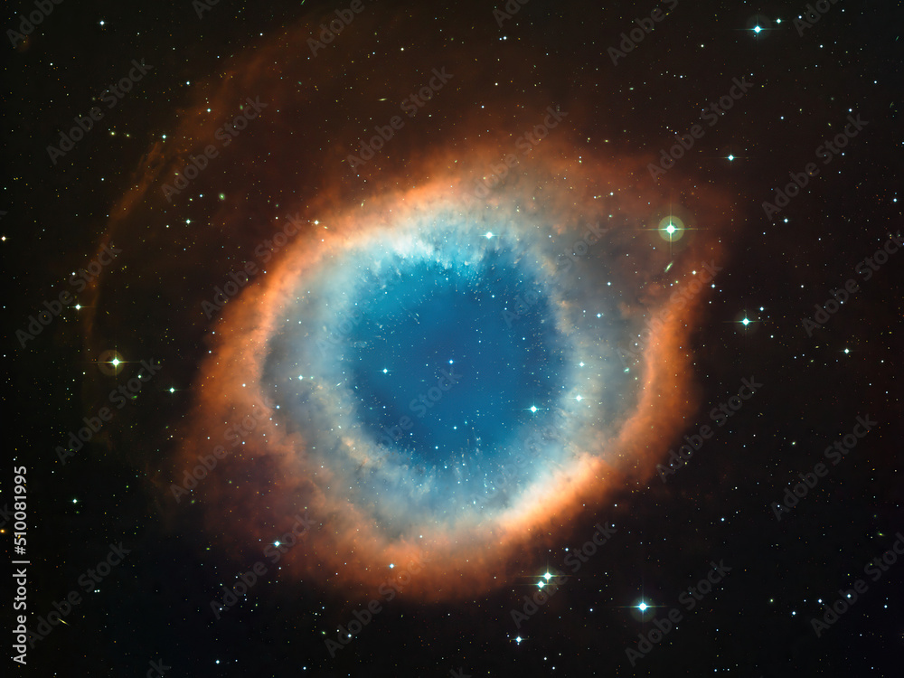 Canvas Prints helix planetary nebula ngc 7293.