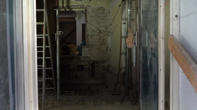 Baustelle - Stahltr&auml;ger - Bauplan