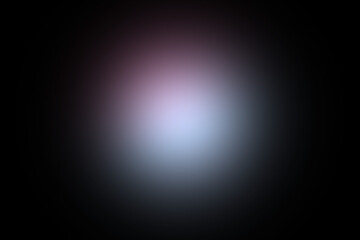 Gradient Spheres on Black Background