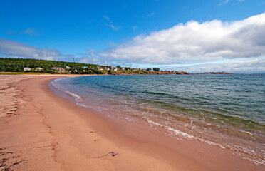 Coastal Town on the Canadian Atlantic Coast