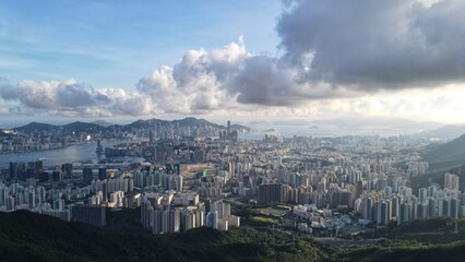 Fototapeta premium Hong Kong From Above
