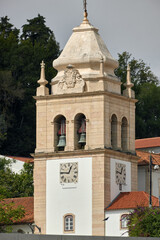 view of cathedral of Leiria, Portugal