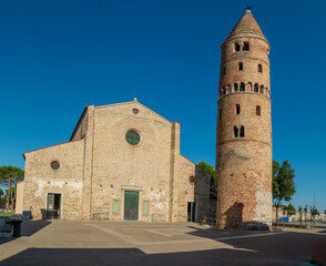 Fototapeta premium The characteristic bell tower of the Cathedral