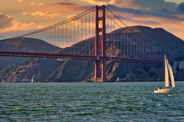 Obraz premium Golden Gate 