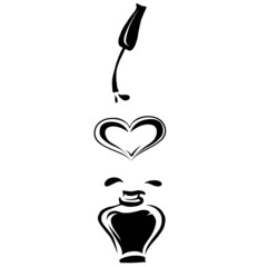 drawing digital graphics art contours sketch advertising logo graphic element resource beauty pattern nail polish manicure nails